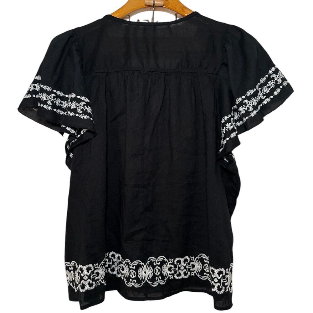 Old Navy Matching Embroidered Flutter Boho Sleeve… - image 2